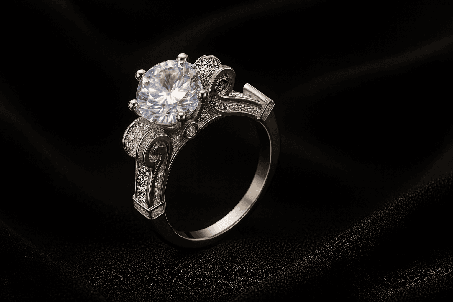 Luxury engagement and wedding rings collection